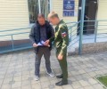 В Анапе новых российских граждан ставят на воинский учет 