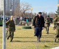 В Краснодаре прошла реконструкция финального эпизода битвы с нацистскими захватчиками за освобождение города