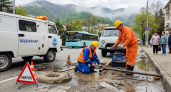 За неделю в Сочи устранили 54 утечки воды и 89 засоров