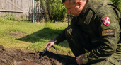 Житель Темрюка нашёл минометную мину ВОВ при копке земли во дворе